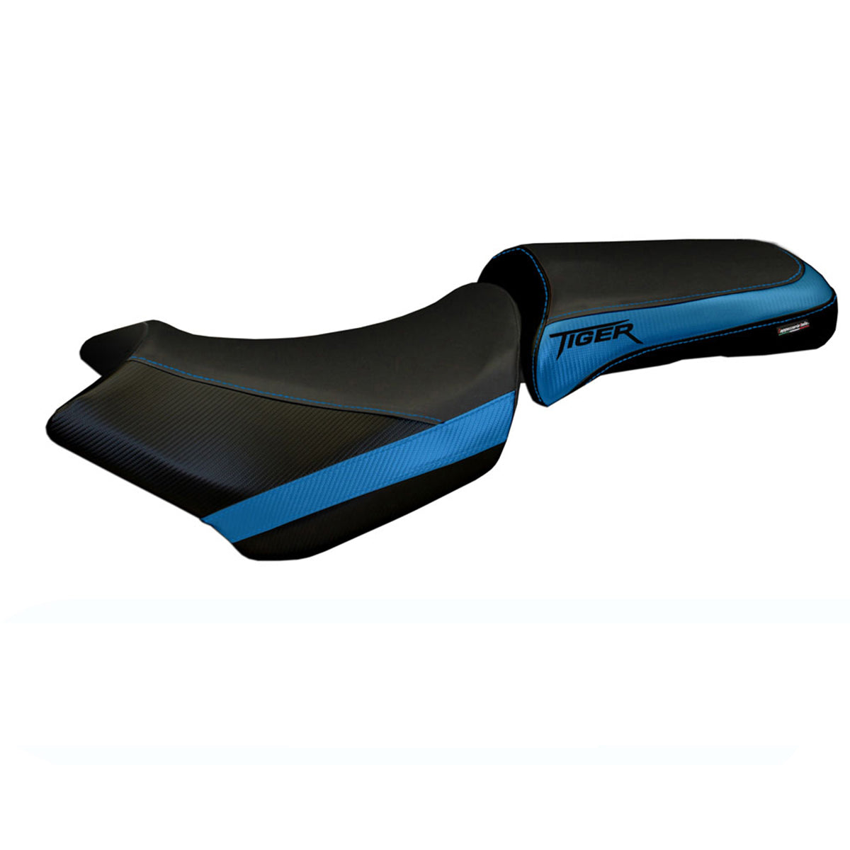 Tappezzeria Italia Triumph Tiger 1200 2011-2021 Seat Cover in Blue Black