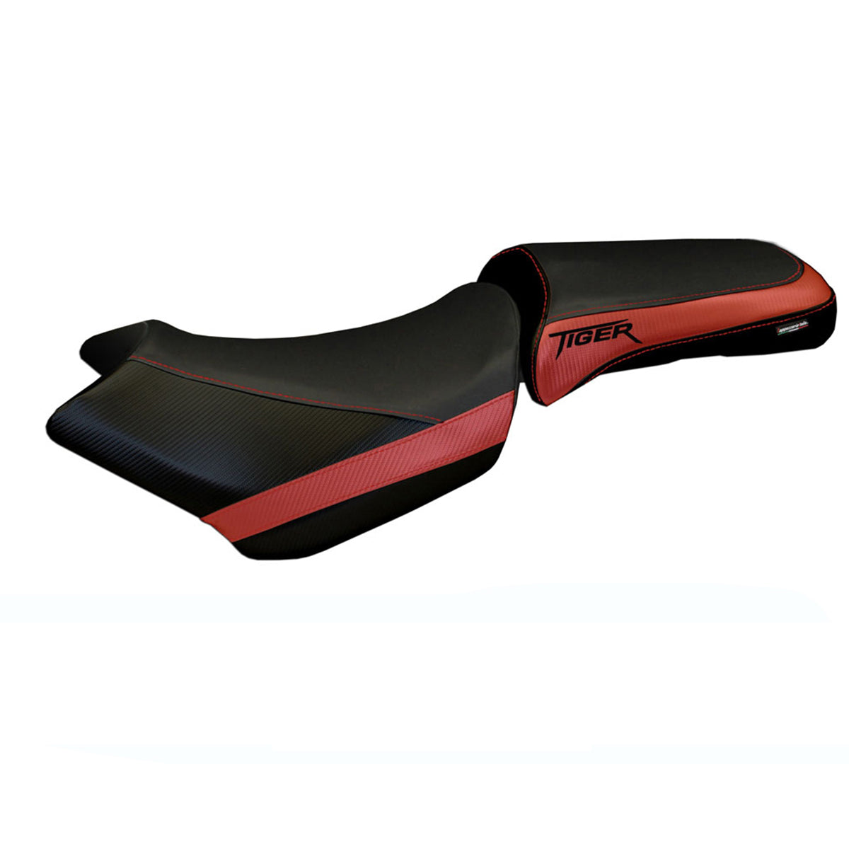 Tappezzeria Italia Triumph Tiger 1200 2011-2021 Seat Cover in Red Black