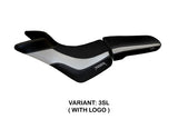 Tappezzeria Italia Triumph Tiger 800 800XC 2010-2020 Seat Cover in Silver and Black
