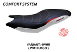 Tappezzeria Italia Triumph Trident 660 2021-2025 Seat Cover Comfort in White Red and Black
