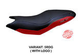 Tappezzeria Italia Triumph Trident 660 2021-2025 Seat Cover in Red Grey and Black