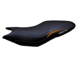 Tappezzeria Italia Triumph Trident 660 2021-2025 Seat Cover in Orange and Black