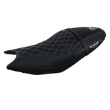 Tappezzeria Italia Triumph Trident 660 2021-2025 Seat Cover in Black White Diamond