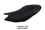 Tappezzeria Italia Triumph Trident 660 2021-2025 Seat Cover in Black Grey Diamond
