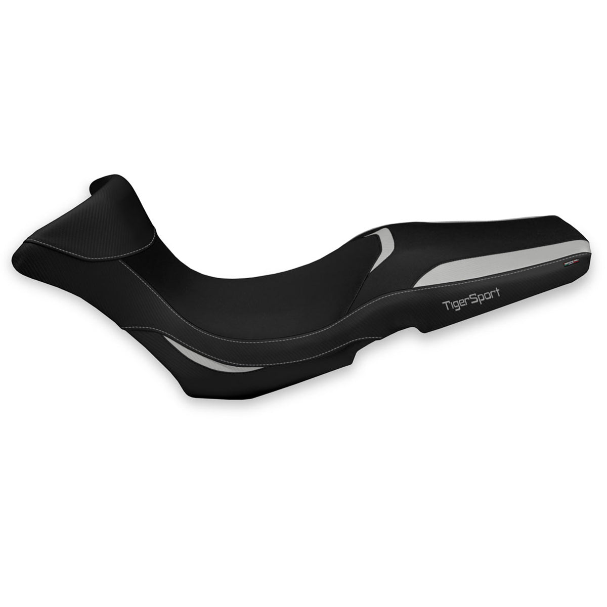 Tappezzeria Italia Triumph Tiger 1050 Sport 2013-2020 Seat Cover in Silver