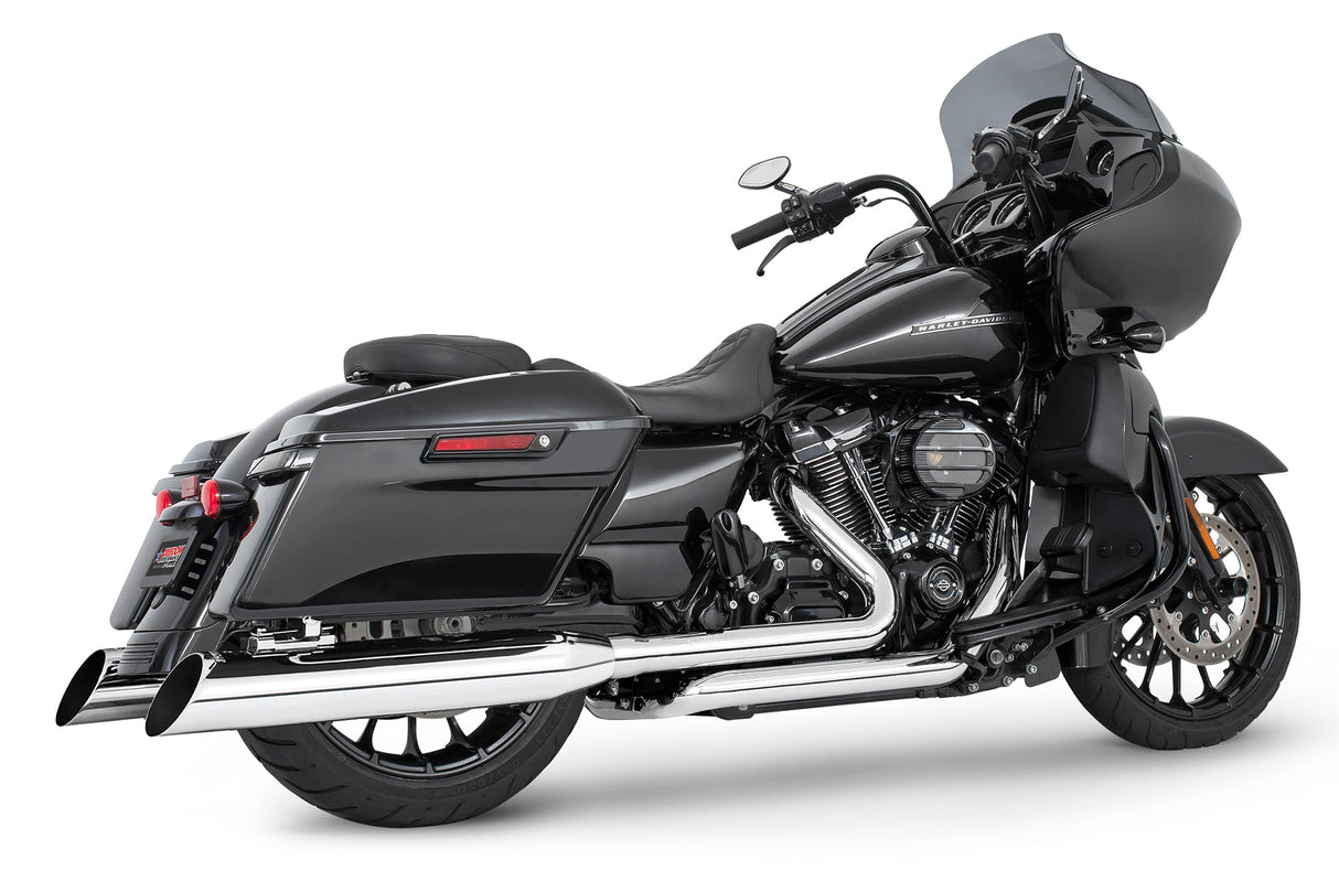HARLEY TOURING 4" INVERSE AND CLASSIC SLIP-ONS 1995-PRESENT