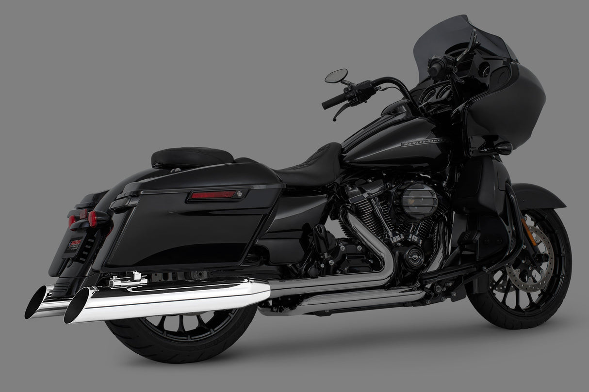 HARLEY TOURING 4" INVERSE AND CLASSIC SLIP-ONS 1995-PRESENT