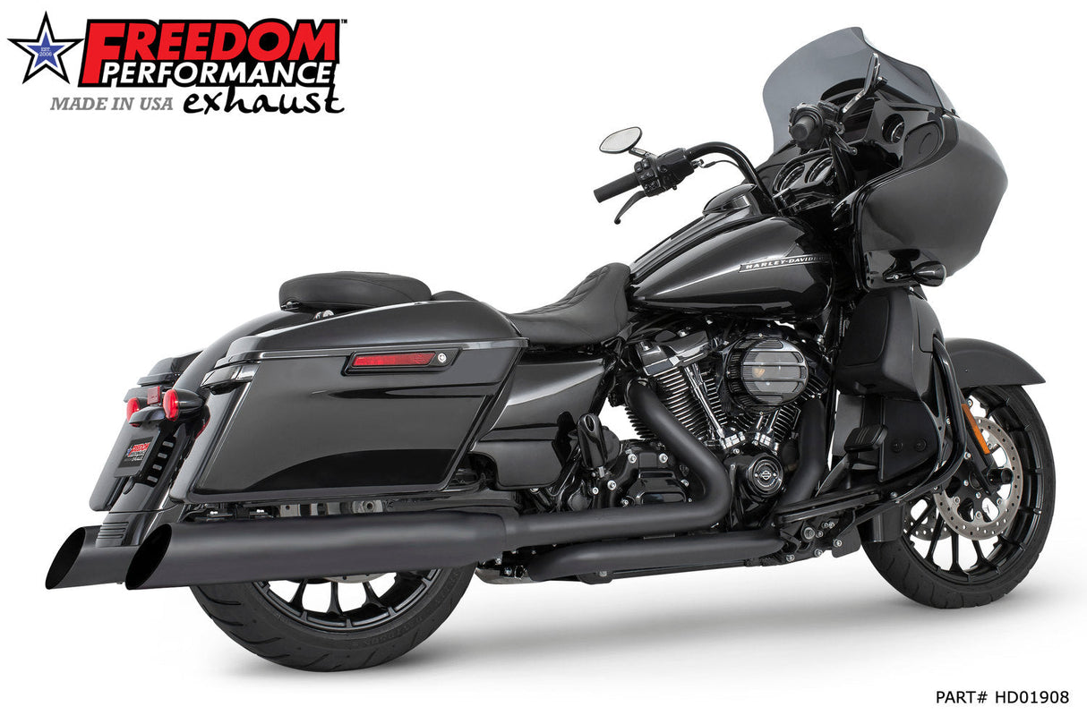 HARLEY TOURING 4" INVERSE AND CLASSIC SLIP-ONS 1995-PRESENT
