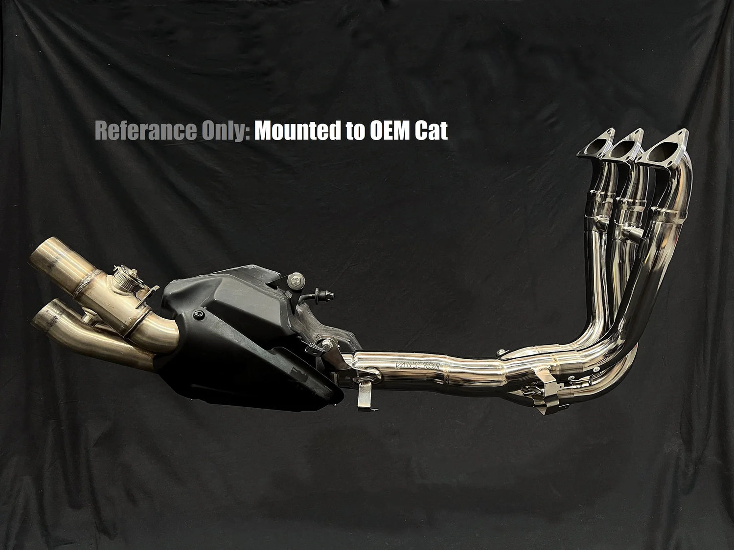 Vandemon Triumph Speed Triple 1200 RS, RR & RX Polished Titanium Headers and Link Pipe 2025-2026 TRIUM120SPDHEADRB-1  VA-156