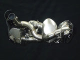 Vandemon Triumph Rocket 3R & GT 2500 2019-25 Titanium Bimodal Stealth Titanium Slip-On Mufflers TRIUMROCKET3O2MUFA VA-152