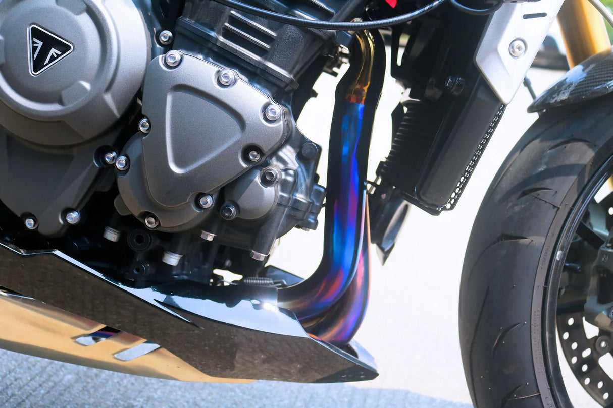 Vandemon Triumph Speed Triple 1200 RS & RR 2021-2024 Titanium Full Exhaust System TRIUM120SPD3EXHSYSA VA-155