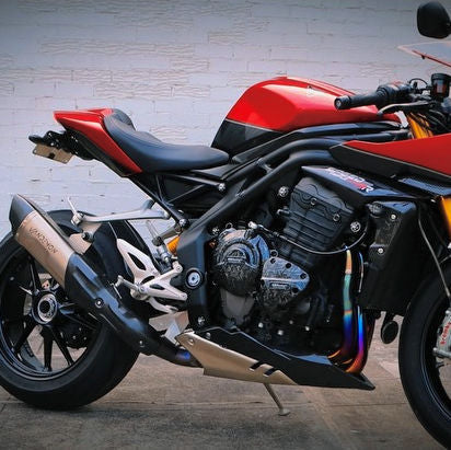 Vandemon Triumph Speed Triple 1200 RS & RR 2021-2024 Titanium Full Exhaust System TRIUM120SPD3EXHSYSA VA-155
