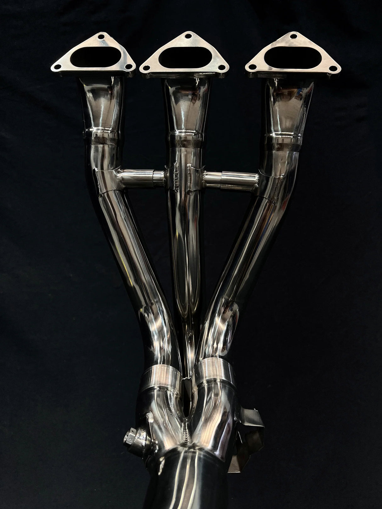 Vandemon Triumph Speed Triple 1200 RS, RR & RX Polished Titanium Headers and Link Pipe 2025-2026 TRIUM120SPDHEADRB-1  VA-156