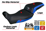Tappezzeria Italia Voge Valico 525 DS DSX 2023-2025 Seat Cover Blue Black