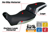 Tappezzeria Italia Voge Valico 525 DS DSX 2023-2025 Seat Cover White Black