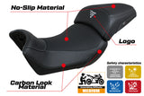 Tappezzeria Italia Voge Valico 650 DS 2021-2024 Seat Cover in Black