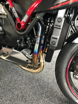 Vandemon Polished Titanium Exhaust System Ninja ZH2 2020-25 KAWAZH2TIEXHSYSPOLB VA-10