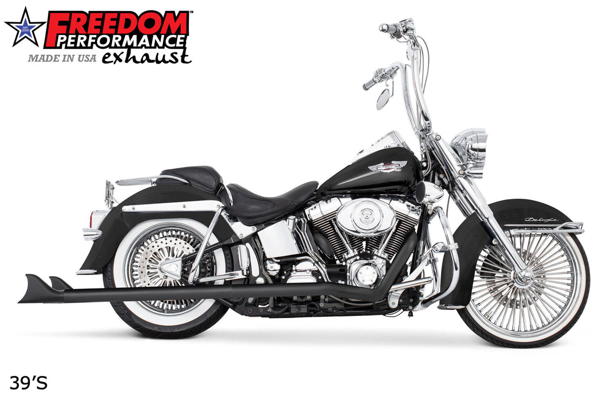 HARLEY SOFTAIL 2.5" CLASSIC SLIP-ONS 1997-2017 *FITS FREEDOM HEADERS ONLY*