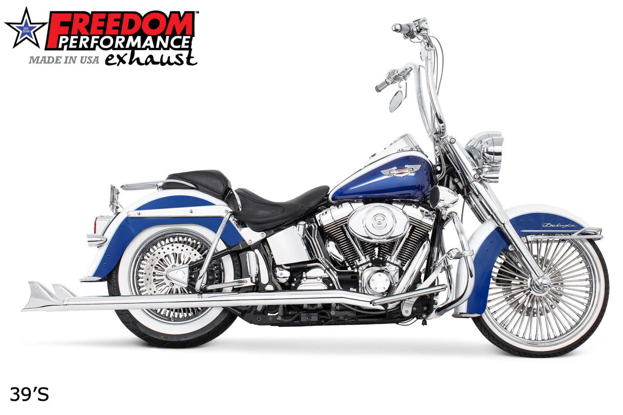 HARLEY SOFTAIL 2.5" CLASSIC SLIP-ONS 1997-2017 *FITS FREEDOM HEADERS ONLY*