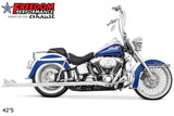 HARLEY SOFTAIL 2.5" CLASSIC SLIP-ONS 1997-2017 *FITS FREEDOM HEADERS ONLY*