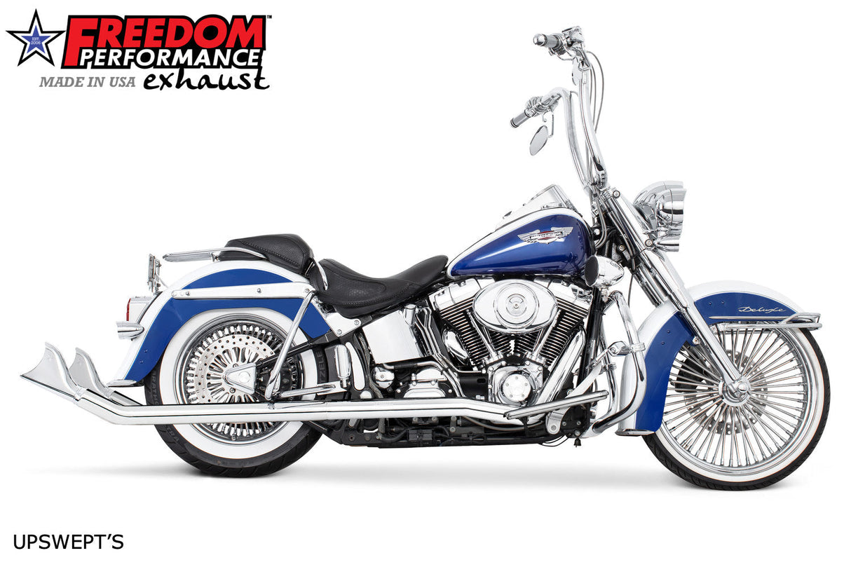 HARLEY SOFTAIL 2.5" CLASSIC SLIP-ONS 1997-2017 *FITS FREEDOM HEADERS ONLY*