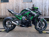 Vandemon Brushed Titanium Exhaust System  Ninja ZH2  2020-25 KAWAZH2TIEXHSYSBRUB VA-98
