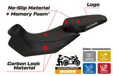 Tappezzeria Italia Aprilia Caponord 1200 2013-2015 2016 2017 Seat Cover Comfort Black