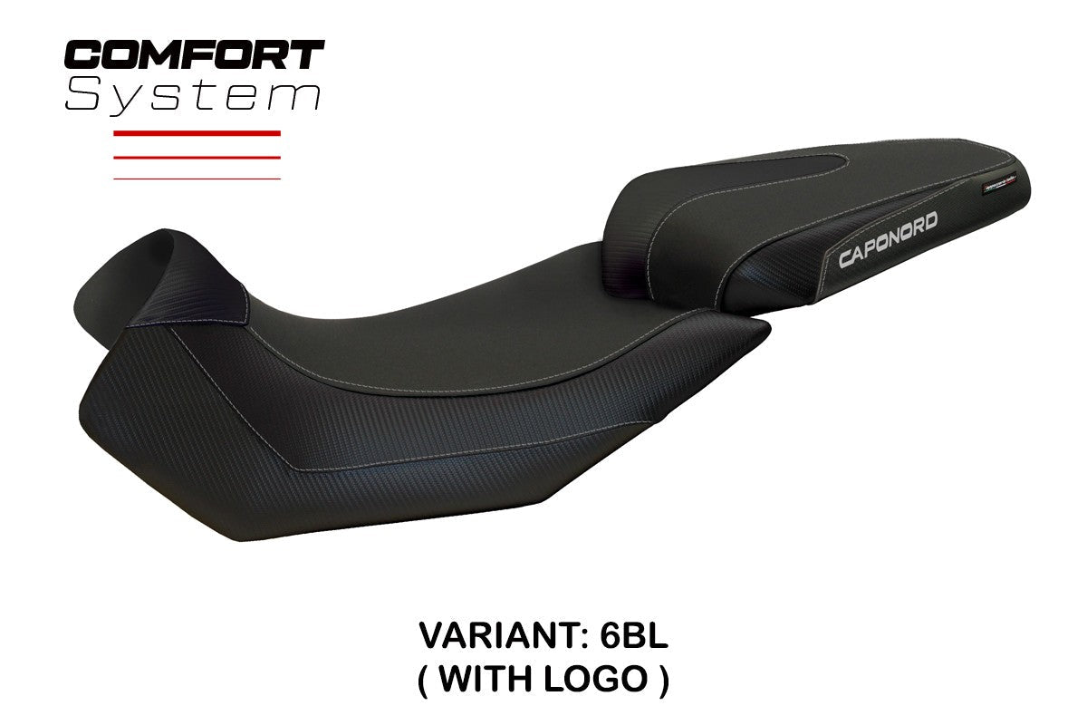 Tappezzeria Italia Aprilia Caponord 1200 2013-2015 2016 2017 Seat Cover Comfort Black