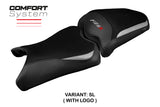 Tappezzeria Italia Yamaha FZ6R 2009-2017 Seat Cover Comfort in Silver