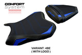 Tappezzeria Italia Yamaha YZF R6 2006-2007 Seat Cover Comfort in Blue and Black