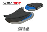 Tappezzeria Italia Yamaha MT-07 FZ07 2025 Seat Cover Ultragrip Silver Light Blue Black