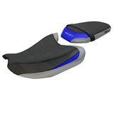 Tappezzeria Italia Yamaha MT-07 FZ07 2025 Seat Cover Ultragrip Silver Blue Black