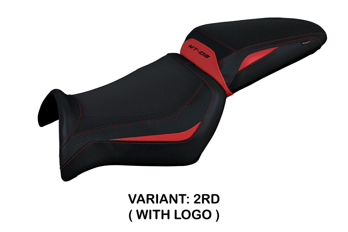 Tappezzeria Italia Yamaha MT-03 FZ03 2006-2014 Seat Cover in Red