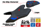 Tappezzeria Italia Yamaha YZF R125 2019-2023 Seat Cover Ultragrip in Blue