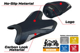 Tappezzeria Italia Yamaha R125 2023-2025 Seat Cover Grey Black