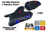 Tappezzeria Italia Yamaha R125 2023-2025 Seat Cover Comfort Blue Black