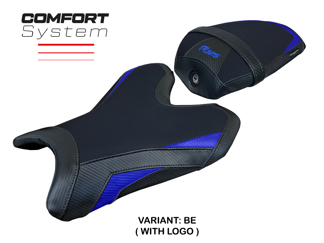 Tappezzeria Italia Yamaha R125 2023-2025 Seat Cover Comfort Blue Black
