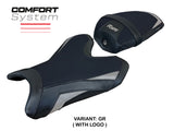 Tappezzeria Italia Yamaha R125 2023-2025 Seat Cover Comfort Grey Black