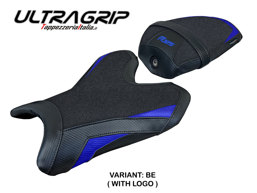 Tappezzeria Italia Yamaha R125 2023-2025 Seat Cover Ultragrip Blue Black