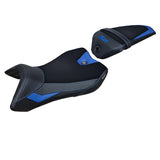 Tappezzeria Italia Yamaha YZF R125 2016-2018 Seat Cover Comfort in Blue and Black