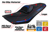 Tappezzeria Italia Yamaha T-Max 560 2022-2025 Seat Cover in Blue and Black