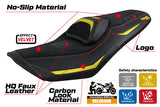 Tappezzeria Italia Yamaha T-Max 560 2022-2025 Seat Cover in Yellow and Black