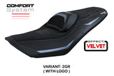 Tappezzeria Italia Yamaha T-Max 560 2022-2025 Seat Cover Comfort in Grey and Black