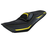 Tappezzeria Italia Yamaha T-Max 560 2022-2025 Seat Cover Comfort in Yellow and Black