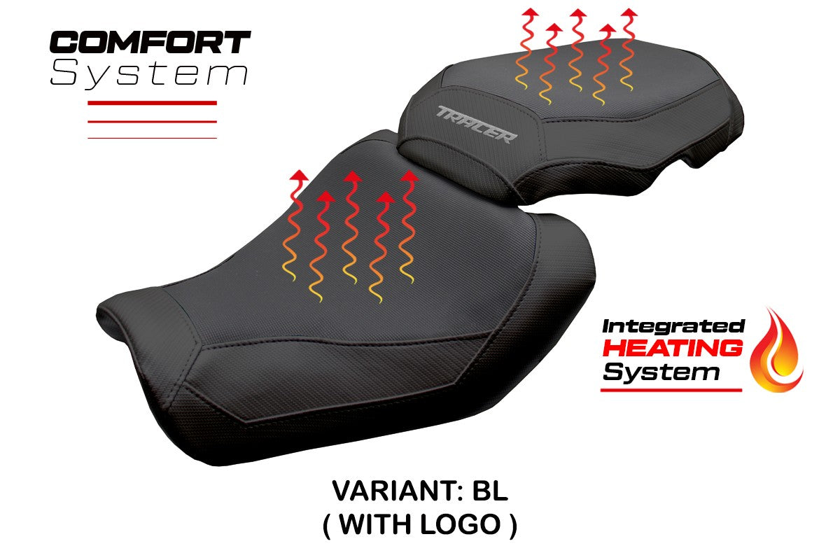 Tappezzeria Italia Yamaha Tracer 9 / 9 GT 2025 Seat Cover Heating Comfort Black