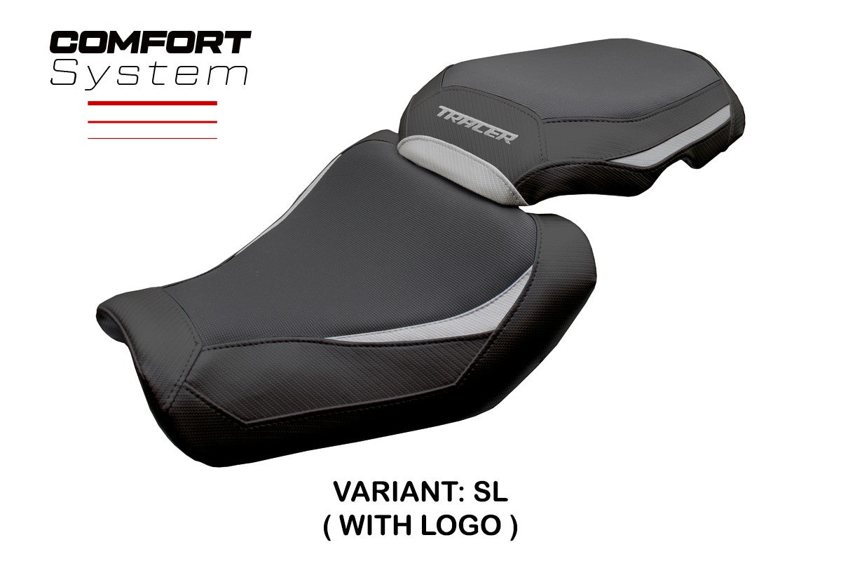 Tappezzeria Italia Yamaha Tracer 9 / 9 GT 2025 Seat Cover Comfort Silver Black