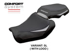 Tappezzeria Italia Yamaha Tracer 9 / 9 GT 2025 Seat Cover Comfort Silver Black