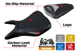 Tappezzeria Italia Yamaha YZF R25 2014-2020 Seat Cover Ultragrip in Silver