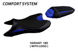 Tappezzeria Italia Yamaha MT-07 FZ07 2018-2024 Seat Cover Comfort in Blue