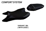 Tappezzeria Italia Yamaha MT-07 FZ07 2018-2024 Seat Cover Comfort in Black